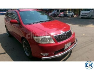 TOYOTA X FIELDER 2004 NEW SHAPE G EDITION PACKAGE 1500 CC