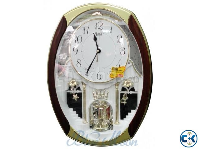 Original Ajanta Wall Pendulum Clock large image 0