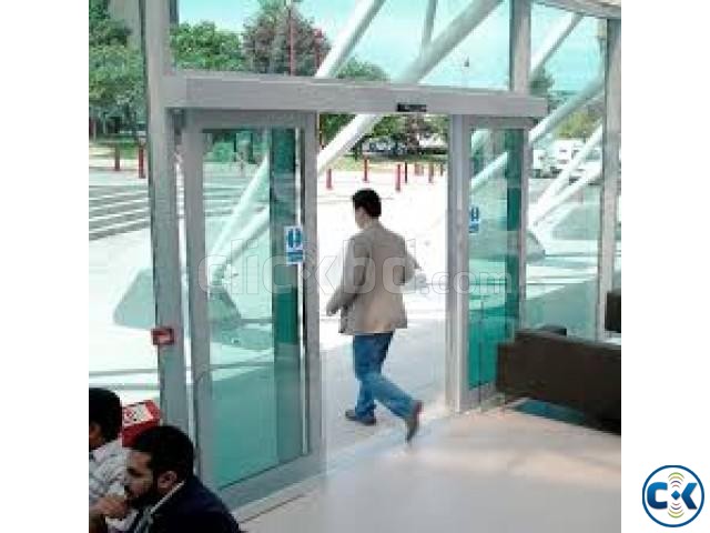 Glass sliding auto door in bd large image 0