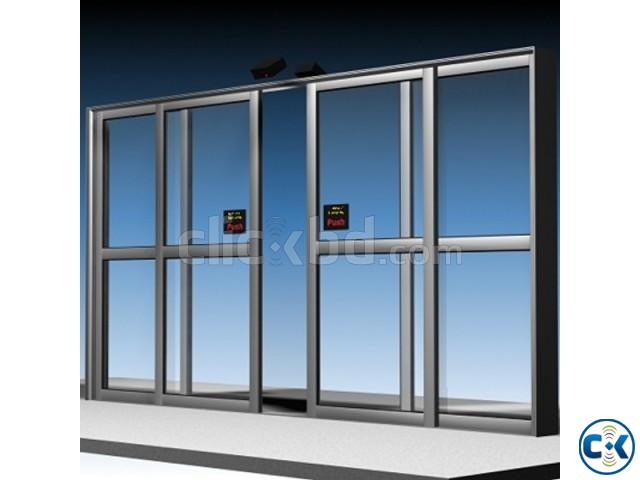 Automatic glass sliding door auto sliding glass door in bd large image 0