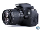 Canon 600D dslr