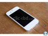 Apple iPhone 4s 32GB Factory Unlock White Color Full Fresh