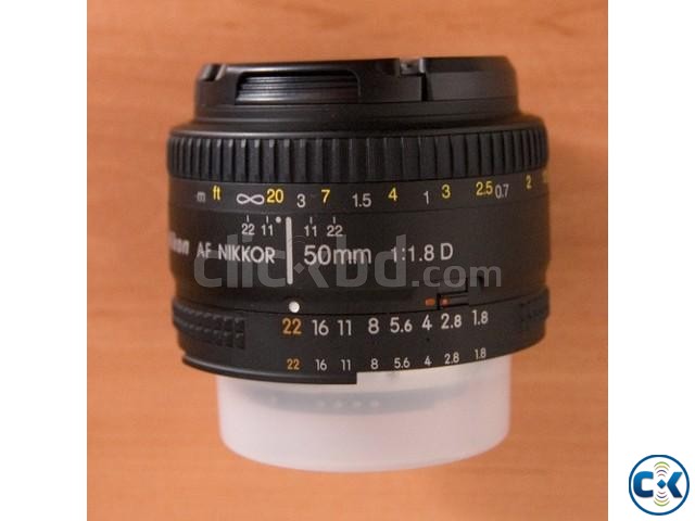 Nikon 50mm 1.8D Prime lens large image 0