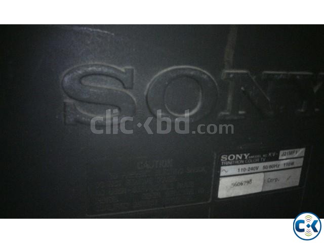 Sony Trinitron Color TV 21 Good Condition large image 0