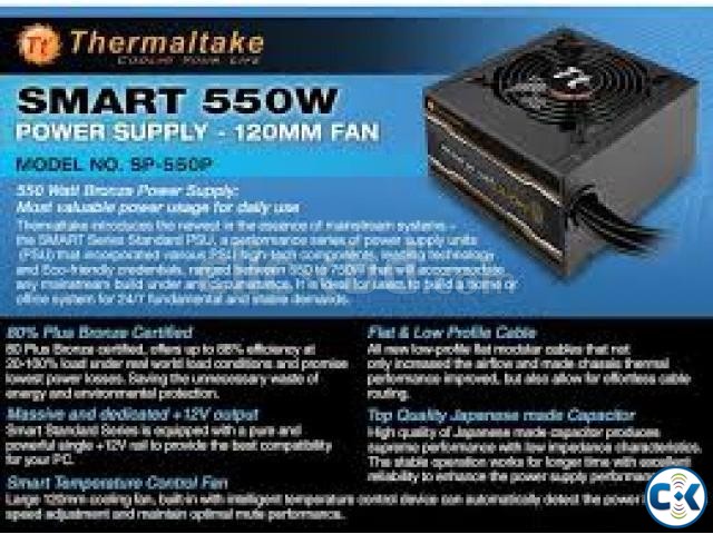 tharmaltake smart power 550W Power sup large image 0