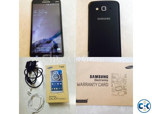 Samsung grand 2 with warranty and b large image 0