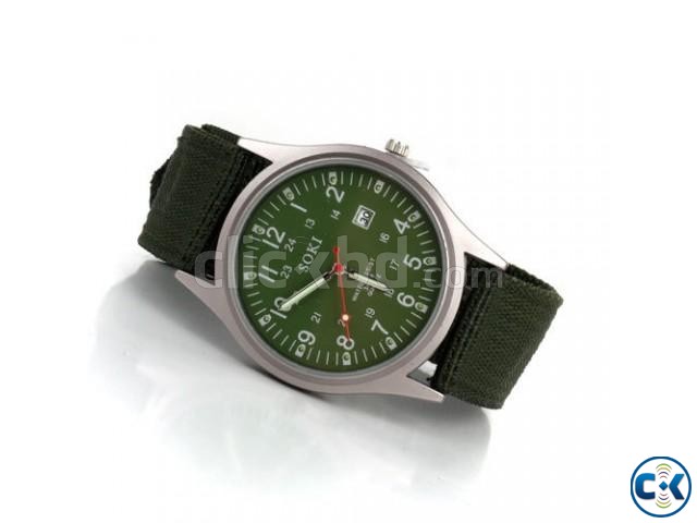 SOKI JAPANI ARMY WATCH large image 0