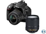 Nikon Camera Digital SLR D5300 24MP Full HD WiFi and GPS