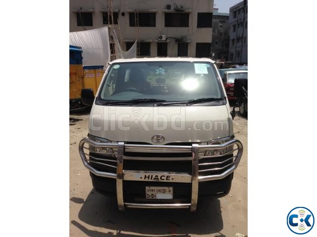 Toyota Regius Hiace White 2008 Model large image 0