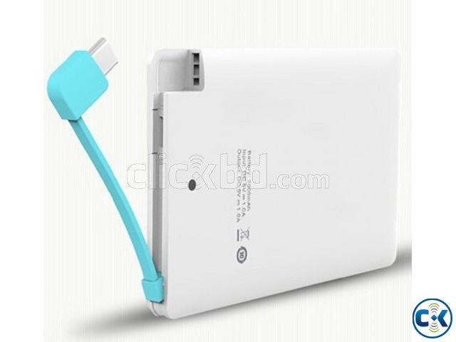 Mobile Power Bank Charger Ultra Thin UK STOCK large image 0