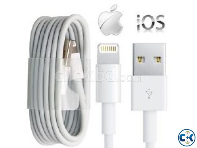 USB DATA CABLE FOR iPHONE 5 6 UK STOCK large image 0