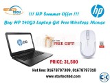 HP 240 G3 4th gen i3 Laptop