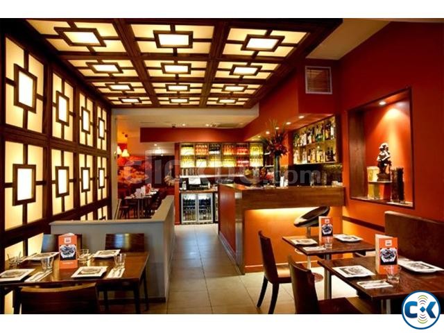 Restaurant interior design in Dhaka Bangladesh large image 0