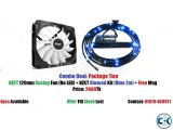 nzxt 120mm fan nzxt sleeve kit blue