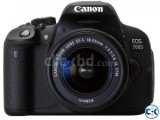 Canon 700D 18 MP 18-55 mm Lens USB HDMI Digital SLR Camera