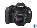 Canon EOS 600D DSLR Camera with 18-55mm Kit Lens