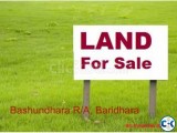 10 katha Plot Land at C Block Bashundhara