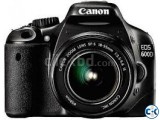 Canon EOS 600D Digital SLR Camera 18MP with 18-55mm Lens