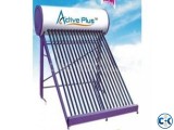 Save Money Save Power With Active plus solar water heater