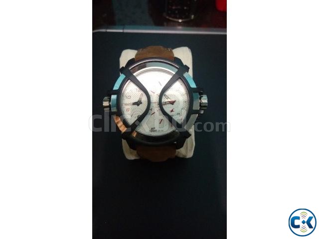 FASTRACK Leather DUAL Time large image 0