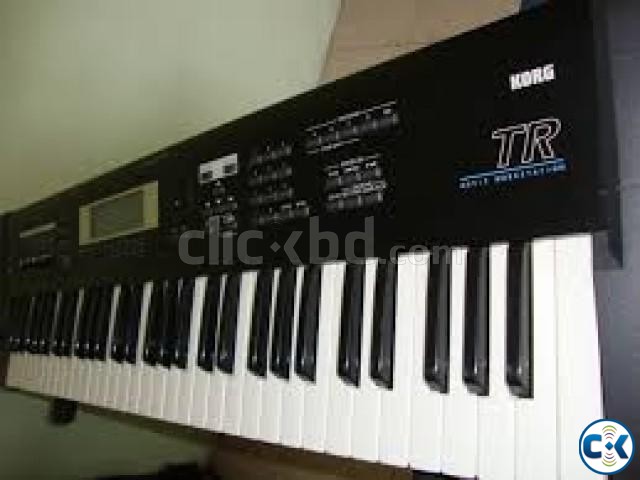 korg tr keyboard fresh condition and hardcase large image 0