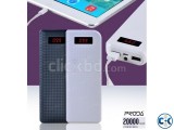 Remax Proda Dual USB Mobile Power Bank 20000mAh With LED DIS