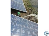 Solar pump for irrgation or garden