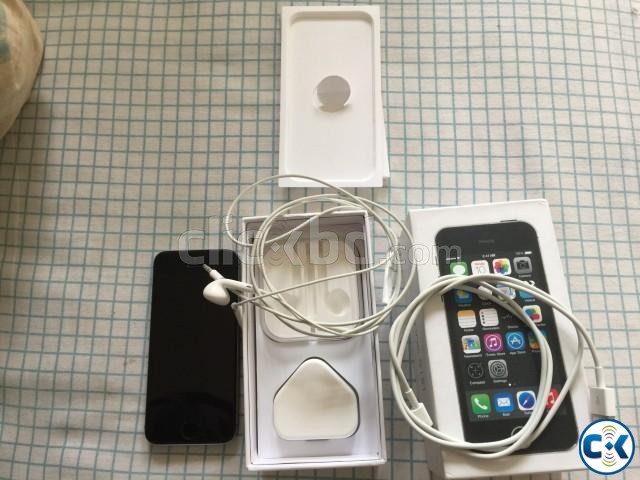 iPhone 5s space gray 16gb FU full box large image 0