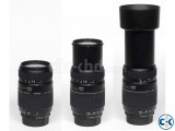 Tamron 70-300mm f 4-5.6 LD Macro lens for Canon