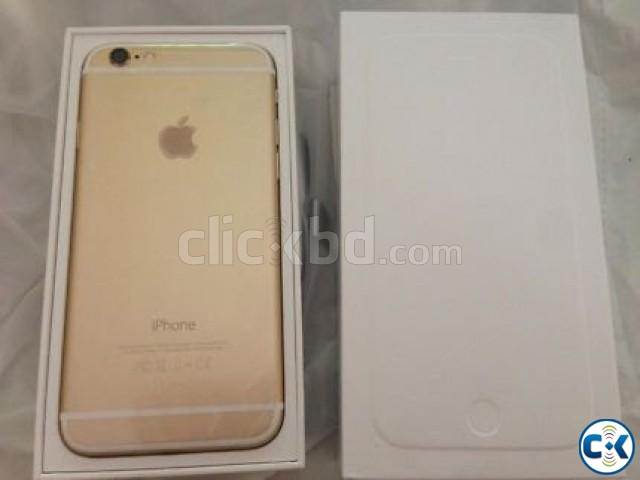 Apple IPhone 6 gold 16gb factory factory unlock with box large image 0