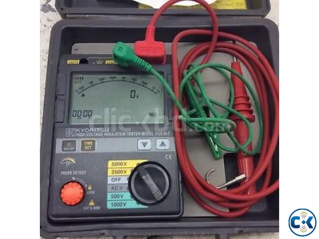 High Voltage Insulation Tester KYORITSU 3125 large image 0