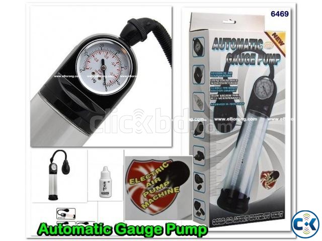 Best Male Vacuum Pump Enlarger Automatic Gauge Pump Personal large image 0