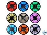 Multi-color RGB LED Strip with Remote Control and adhesive 