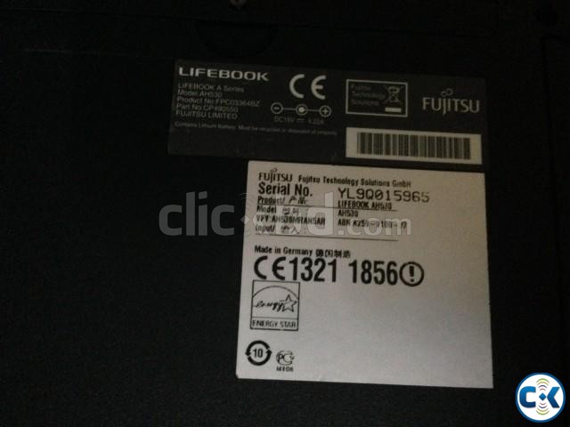 fujitsu lifebook ah530 core i5 laptop large image 0