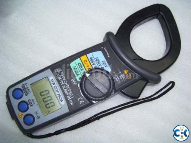 Digital Clamp Meters AC DC in Bangladesh Kyoritsu 2003A large image 0