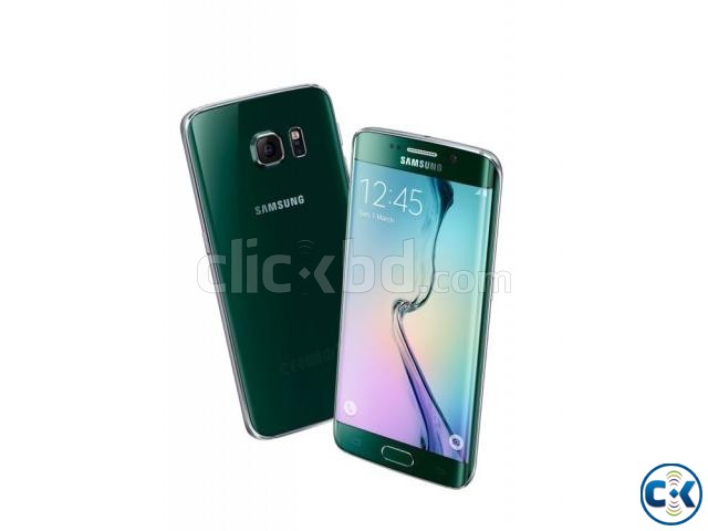 Samsung Galaxy S6 EDGE 32 GB green color large image 0