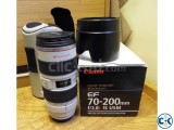 Canon 200mm Lens with Extender.