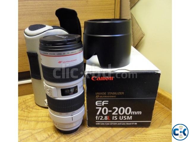 Canon 200mm Lens with Extender. large image 0