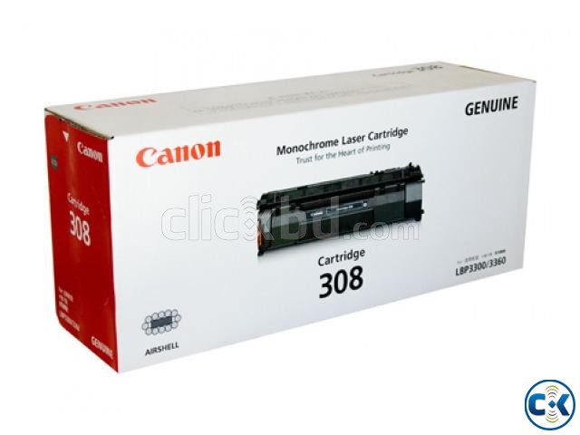 Canon 308 black original toner large image 0