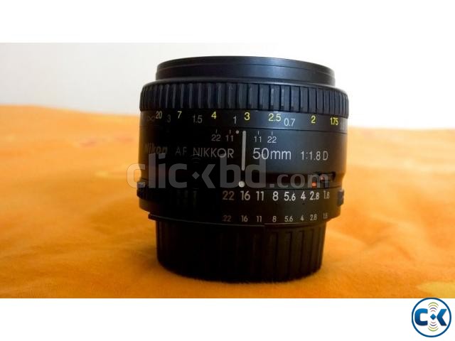 Nikkor 50mm Prime lens for Nikon Body and 2 Macro Filter large image 0