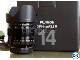 Fujifilm 14mm f2.8 ultra wide lens for Fuji X-bodies