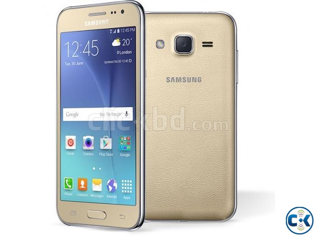 Samsung Galaxy J2 4G Golden color Full box with everything large image 0