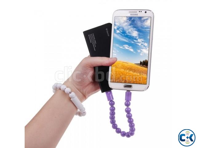 Bracelet Wristband USB Charger Data Sync Cable QNH43998  large image 0