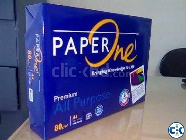 Paper One brand A4 copier paper 70 gsm large image 0