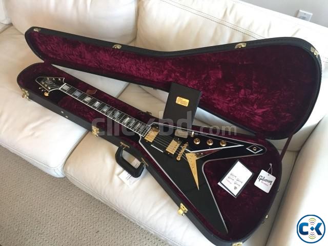 USA MADE FLYING V GUITAR. large image 0