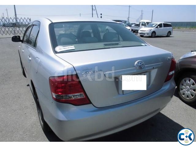 Toyota Axio x silver gray 2010 large image 0