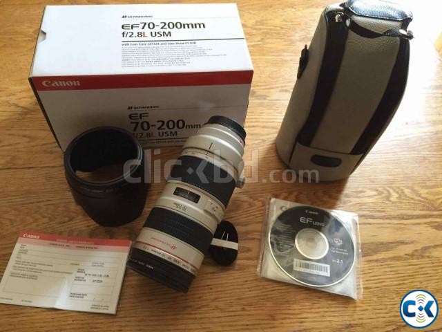 CANON.70 200 USM PRO LENS. large image 0