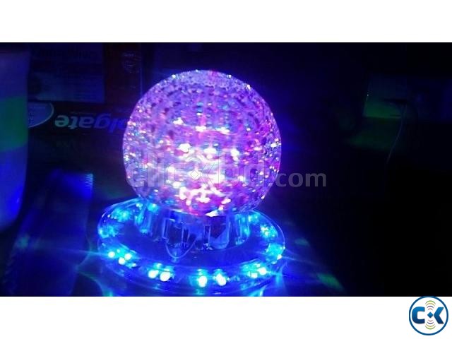 LED Crystal magic Ball Light large image 0