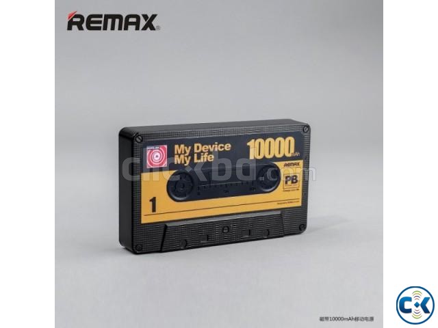 Remax Cassette Tape Dual USB 10 000mAh Power Bank large image 0