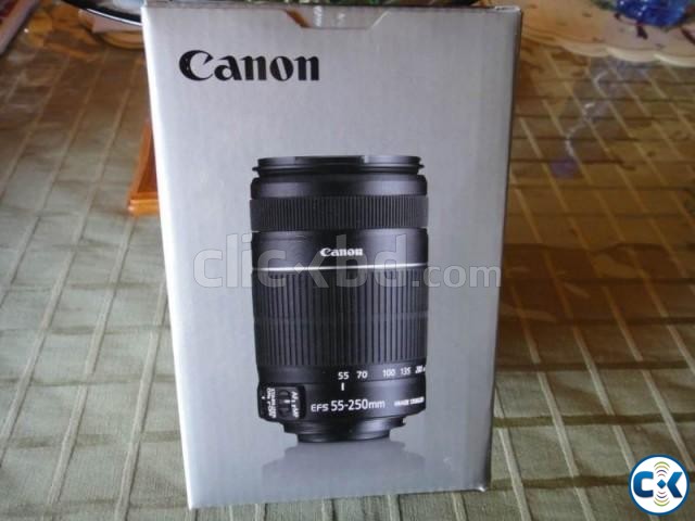 Canon EF-S 55-250mm f 4-5.6 IS Lense large image 0